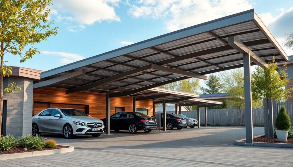 Nowoczesne wiaty garażowe: materiały i technologie odporne na warunki atmosferyczne