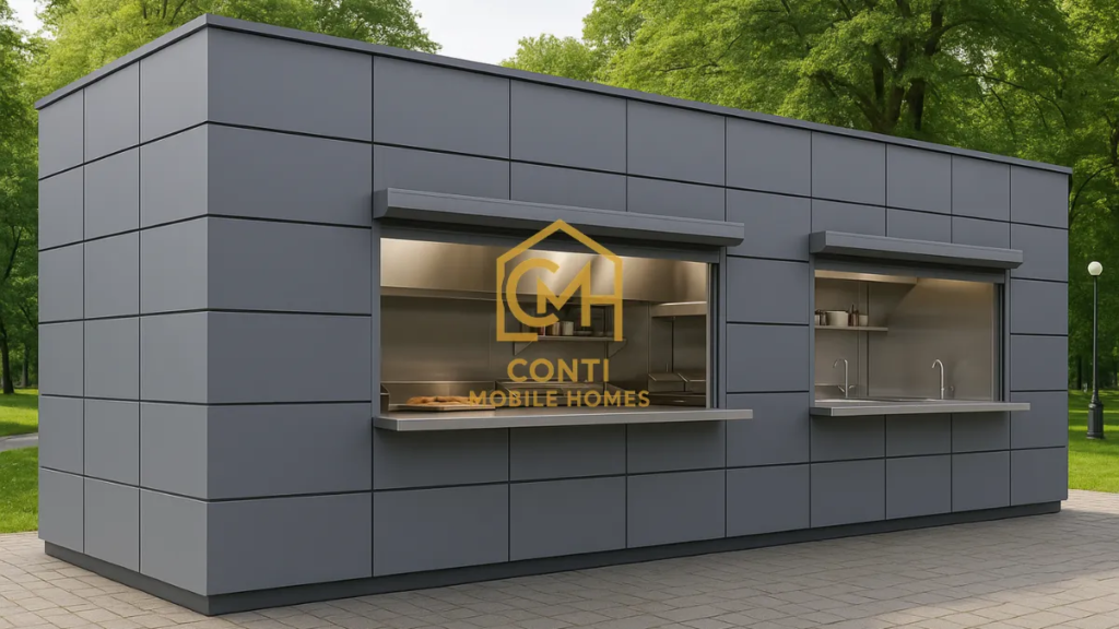 gotowy kontener gastronomiczny